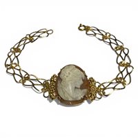 Bracciale Mandile 1922 Donna Cammei  in Argento Conchiglia 2MBRCM14D